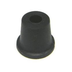 3/4" Black Champion Rubber Tapered Bumper Post Sleeve